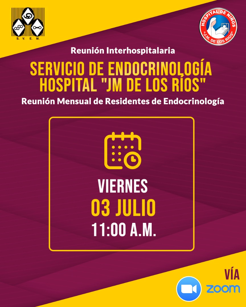En este momento estás viendo Reunión interhospitalaria. Servicio de Endocrinología – Hospital «JM de los Ríos»