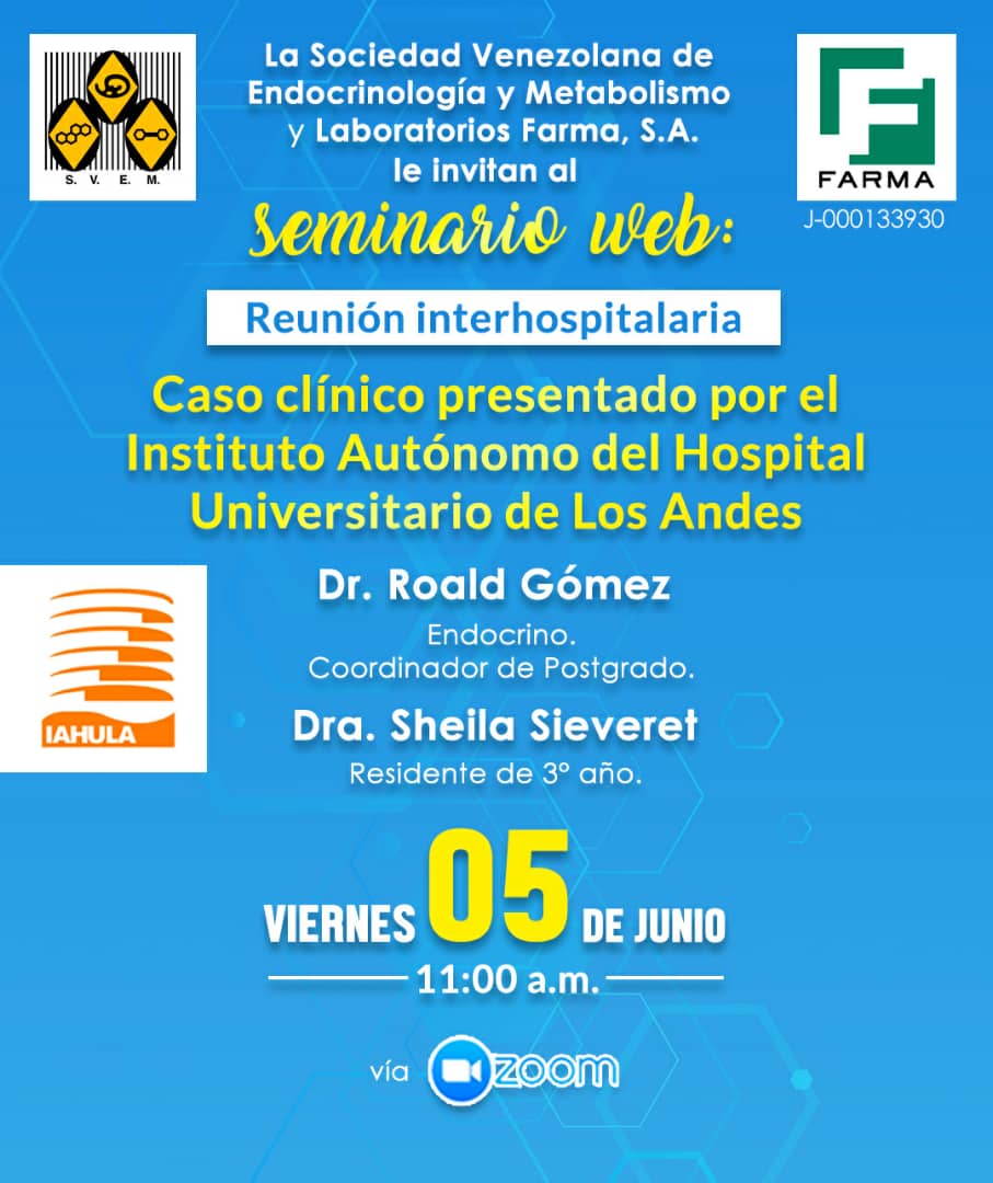 En este momento estás viendo Reunión Interhospitalaria: Caso clínico presentado por el Instituto Autónomo del Hospital Universitario de Los Andes