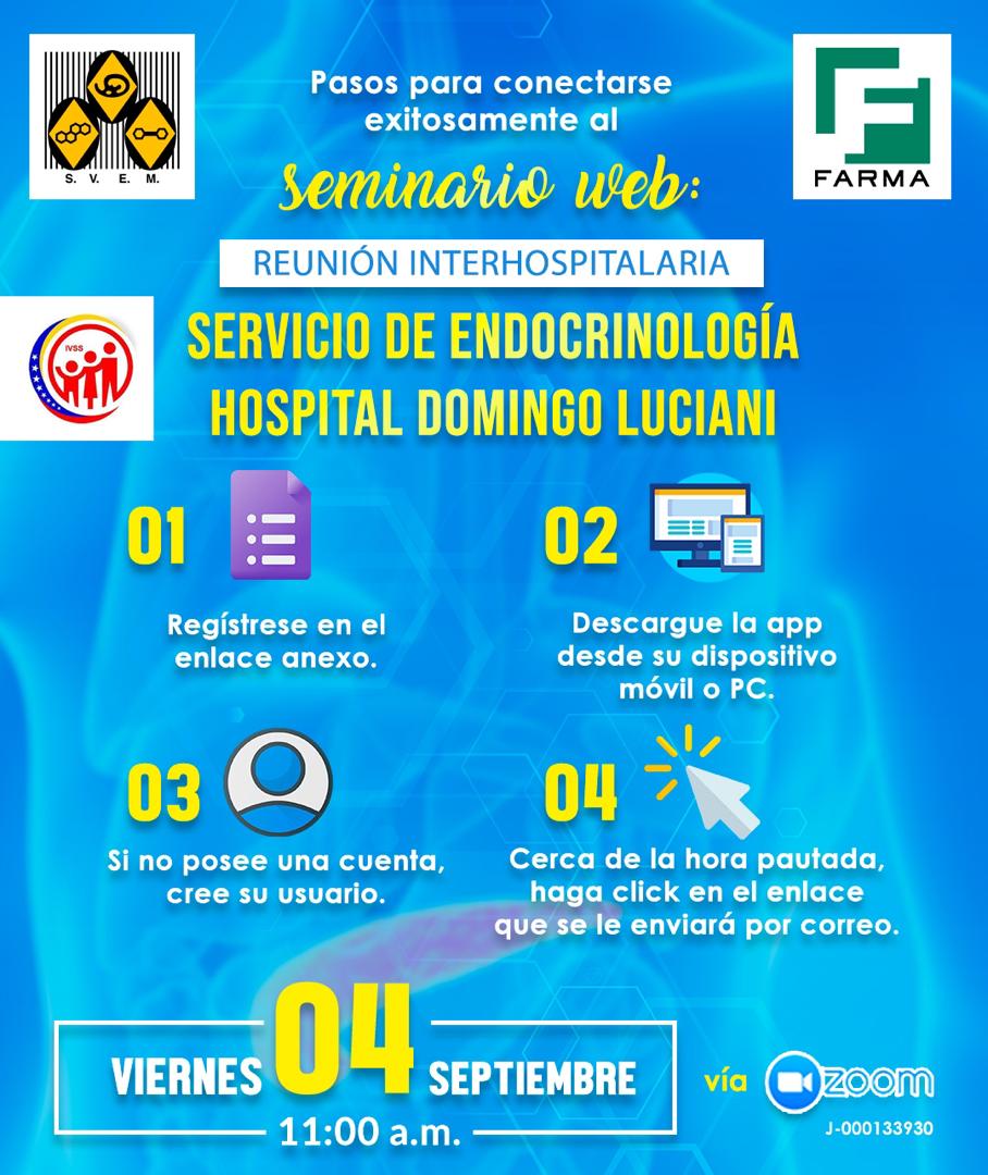En este momento estás viendo Reunión Interhospitalaria Servicio de Endocrinología Hospital Domingo Luciani